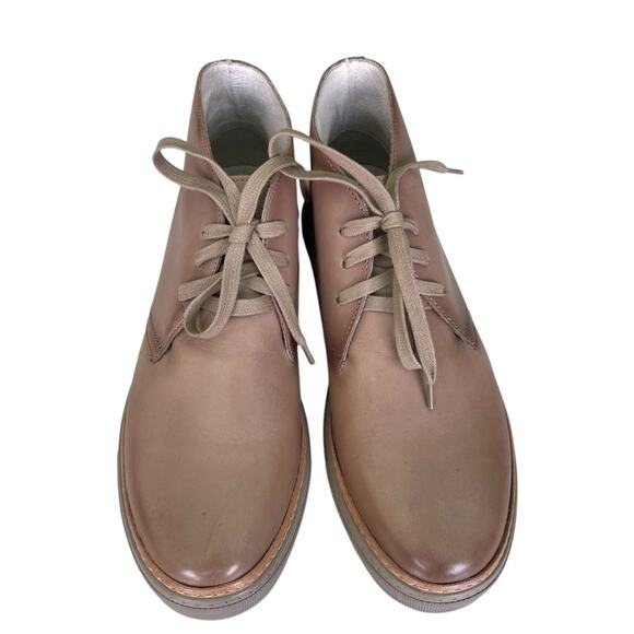 Kenneth Cole Silver Technology Men's Leather Lace Up Ankle Boots Tan Size 7.5 - Picture 7 of 7